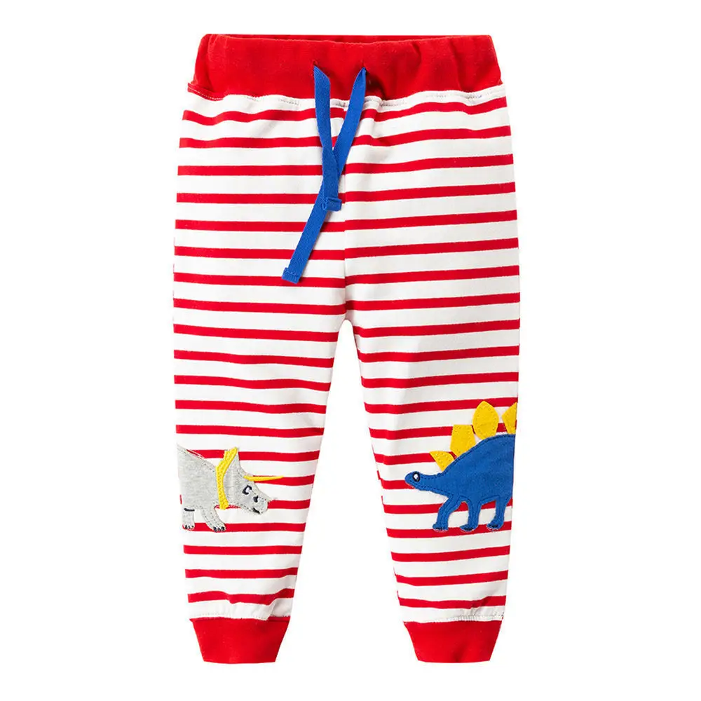 Jumping Meters Dinosaur Stripe Boys Cotton Pants Children Trousers 2018 Autumn Winter Baby Clothes Sweaterpants Kids Leggings
Jumping Meters Dinosaur Stripe Boys Cotton Pants Children Trousers 2018 Autumn Winter Baby Clothes Sweaterpants Kids Leggings
