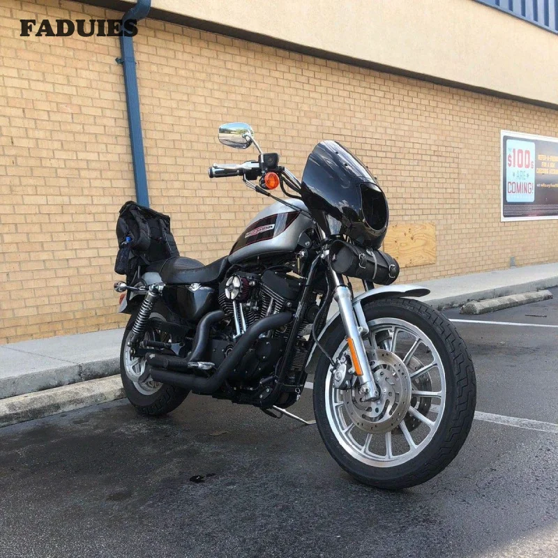 For bike Sportster XL 1200 883 XL883N Dyna FXR 1986-2017 Motorcycle ABS Quarter Headlight Fairing W/Windshield
For bike Sportster XL 1200 883 XL883N Dyna FXR 1986-2017 Motorcycle ABS Quarter Headlight Fairing W/Windshield