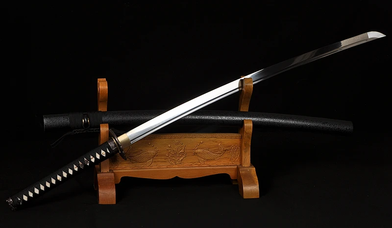 1060 Japanese Samurai Sword Katana FULL TANG Oil Quenched Unsharp Blade SHINOGI-ZUKURI Genuine Ray Skin Hard Wood Saya Custom
1060 Japanese Samurai Sword Katana FULL TANG Oil Quenched Unsharp Blade SHINOGI-ZUKURI Genuine Ray Skin Hard Wood Saya Custom