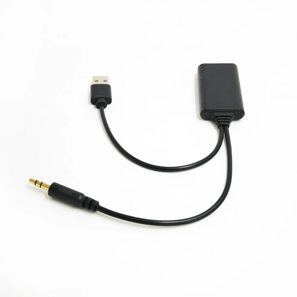 Biurlink AUX USB 5 В/12 В напряжение беспроводной Bluetooth адаптер автомобильное радио Aux