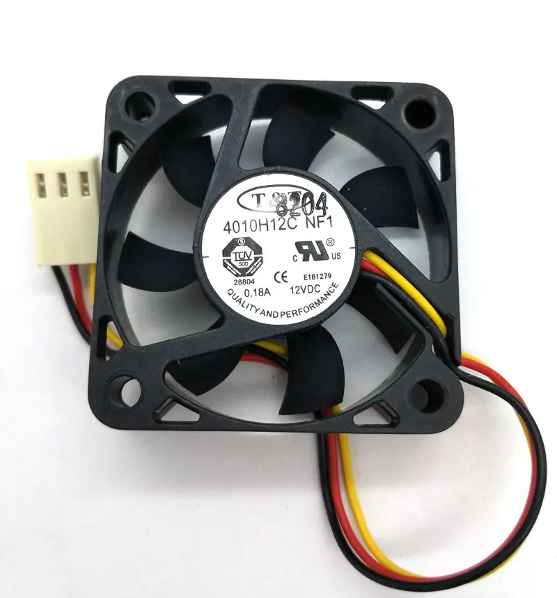 New Original 4010L12C 0.14A 4010M12C 0.16A 4010H12C 0.18A 40*40*10MM 12V Computer cooling fan
New Original 4010L12C 0.14A 4010M12C 0.16A 4010H12C 0.18A 40*40*10MM 12V Computer cooling fan