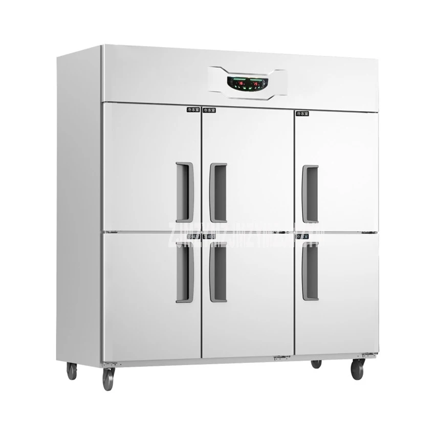 Commercial Use 6 door Upright Freezer Refrigerator Two Temperature 1600L Stainless Steel Home kitchen Equipment GT1.6L6ST 520W
Commercial Use 6 door Upright Freezer Refrigerator Two Temperature 1600L Stainless Steel Home kitchen Equipment GT1.6L6ST 520W