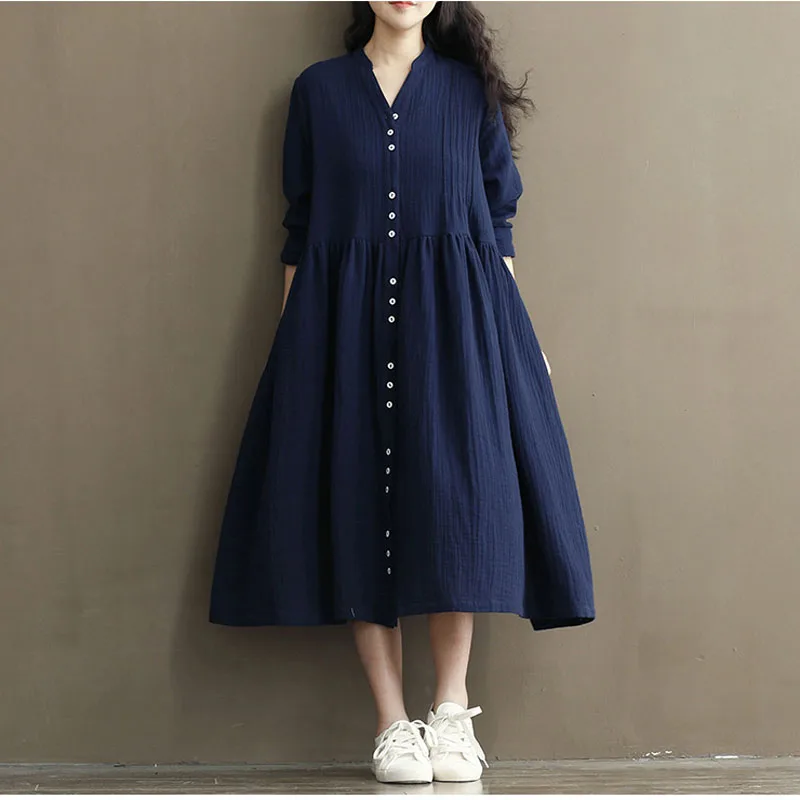 Long Sleeve Cotton Linen Maternity Dress For Pregnant Women Clothes Pregnancy Shirt Gravidas Vestidos 2019 Autumn Dress Spring
Long Sleeve Cotton Linen Maternity Dress For Pregnant Women Clothes Pregnancy Shirt Gravidas Vestidos 2019 Autumn Dress Spring