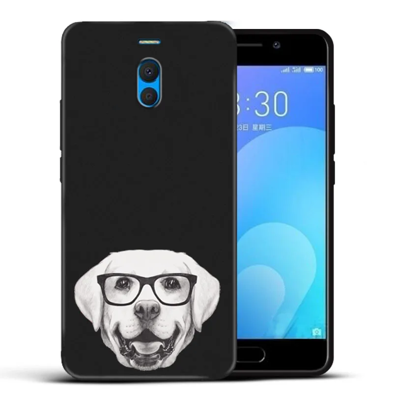 Пять цветов Meizu M6 note чехол роскошный мягкий силиконовый 360 полная защита задняя