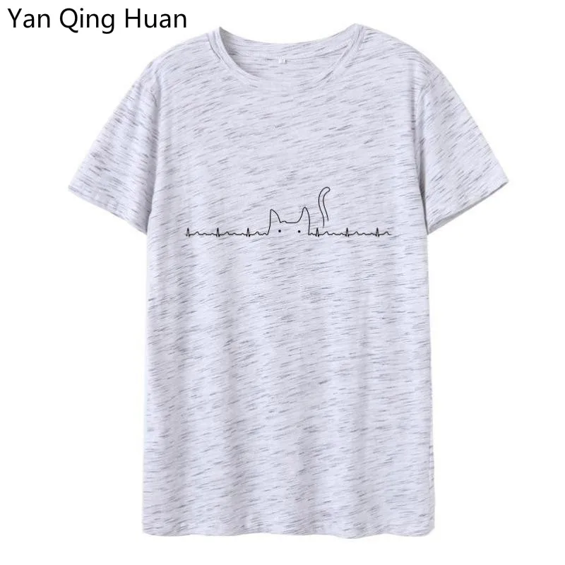 Loose Women's Tees Europe And The United States Summer Cotton Cute Cat Print Harajuku T-shirt Women's Short-sleeved Tops
Loose Women's Tees Europe And The United States Summer Cotton Cute Cat Print Harajuku T-shirt Women's Short-sleeved Tops