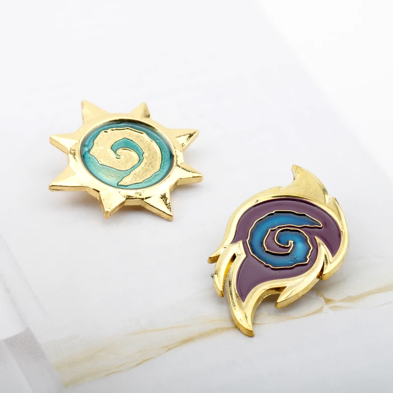 Игра Hearthstone эмалированная брошь-кнопка рюкзак одежда значок брошь | Украшения и