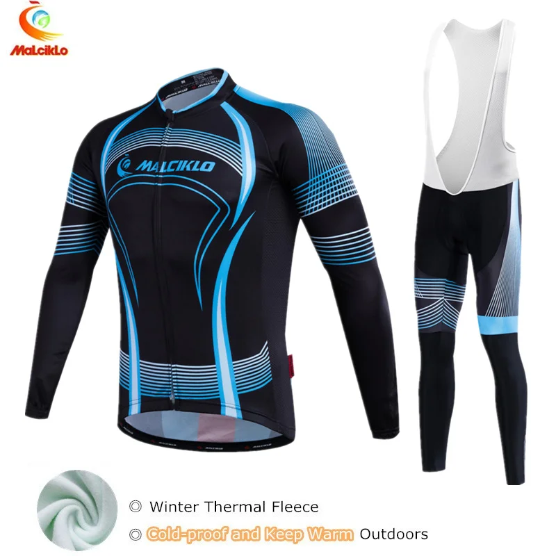 Мужские Велоспорт Джерси 2018 Pro Team зима велосипед Костюмы Ropa Ciclismo Invierno