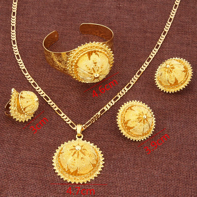 Bangrui Ethiopian New Jewelry sets Gold color Eritrean Engagement/Bride Wedding Habesha Luxury Jewelry Africa/Sudan
Bangrui Ethiopian New Jewelry sets Gold color Eritrean Engagement/Bride Wedding Habesha Luxury Jewelry Africa/Sudan