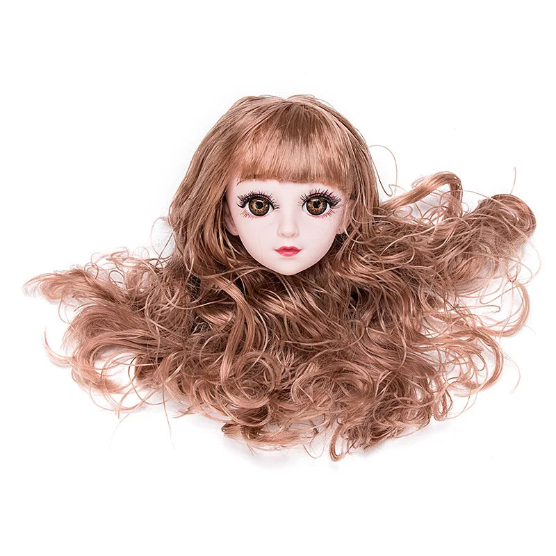 Новинка 60 см Bjd голова 21 подвижная шарнирная кукла Женская голая нудированная 1/3