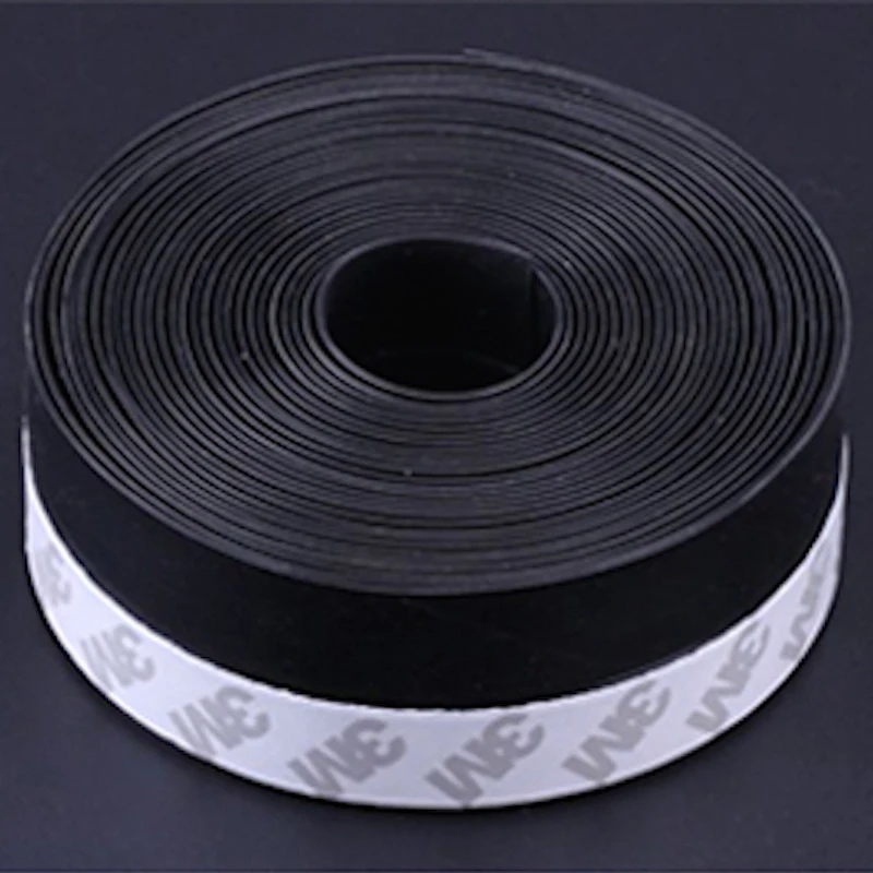 Self-adhesive Weatherstrip Silicone Rubber Door Seal Strip Window Sealing Strip Draft Stopper 25mm / 35mm / 45mm x 5m Black
Self-adhesive Weatherstrip Silicone Rubber Door Seal Strip Window Sealing Strip Draft Stopper 25mm / 35mm / 45mm x 5m Black