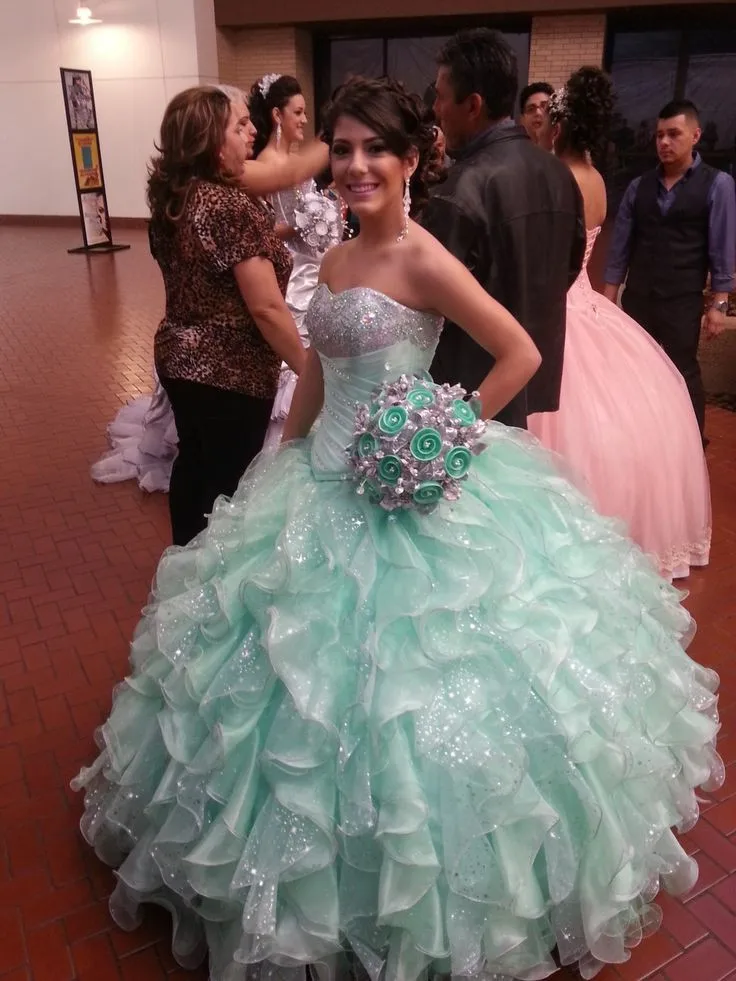 2021 бальное платье для девушек 15 лет|15 anos|quinceanera dressesquinceanera dresses aqua |