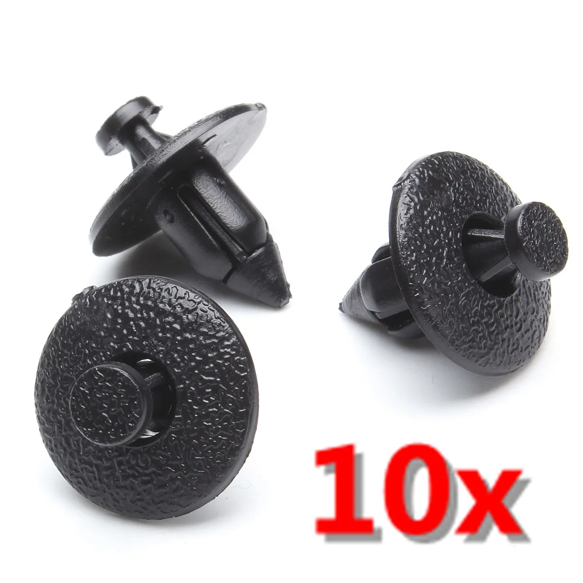 10pcs Interior Plastic Rivet Fastener Clips Trim Fascias 8mm Hole Push Black For Volvo 3541113
10pcs Interior Plastic Rivet Fastener Clips Trim Fascias 8mm Hole Push Black For Volvo 3541113