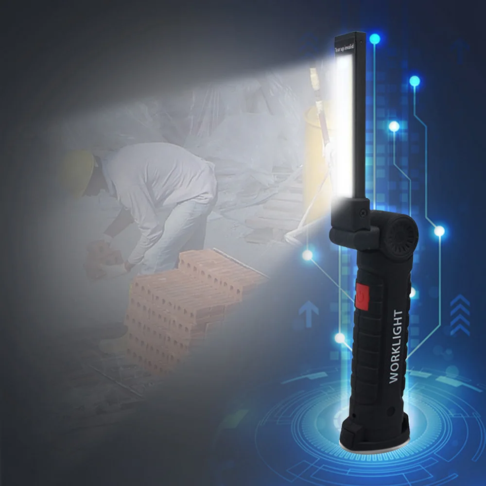 LED Rechargeable Magnetic Torch Flexible Inspection Lamp Cordless Emergency Work Light for Camping Ligh built-in battery
LED Rechargeable Magnetic Torch Flexible Inspection Lamp Cordless Emergency Work Light for Camping Ligh built-in battery