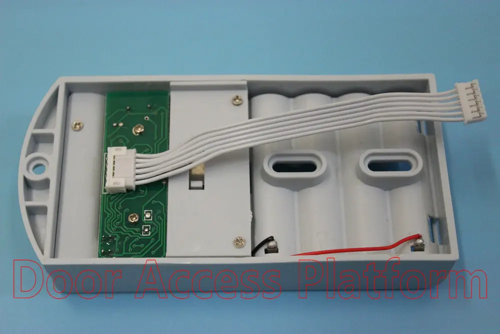 Bathing room lock small cabinet Silver color Access control Dressing RF card ABS plastic electronic battery | Безопасность и