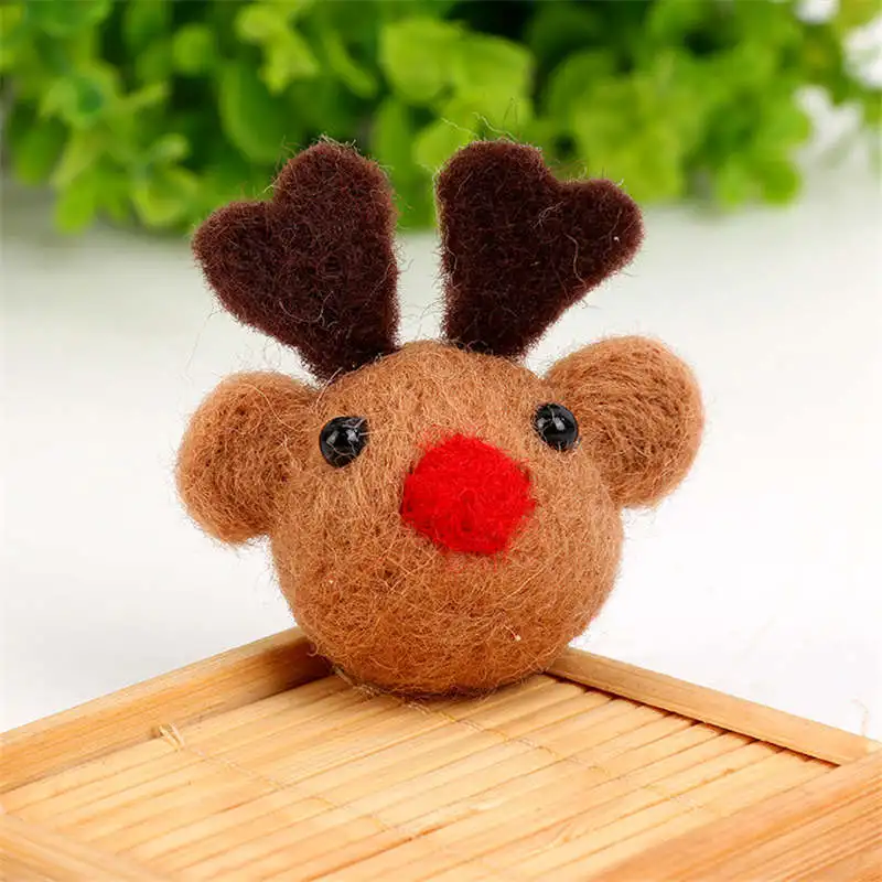 1PC Cute Wool Felt DIY Craft Elk Animal Pattern Poke DIY Kits Multiuse Christmas Tree Bag Decorations Brooch Children Hair Band
1PC Cute Wool Felt DIY Craft Elk Animal Pattern Poke DIY Kits Multiuse Christmas Tree Bag Decorations Brooch Children Hair Band