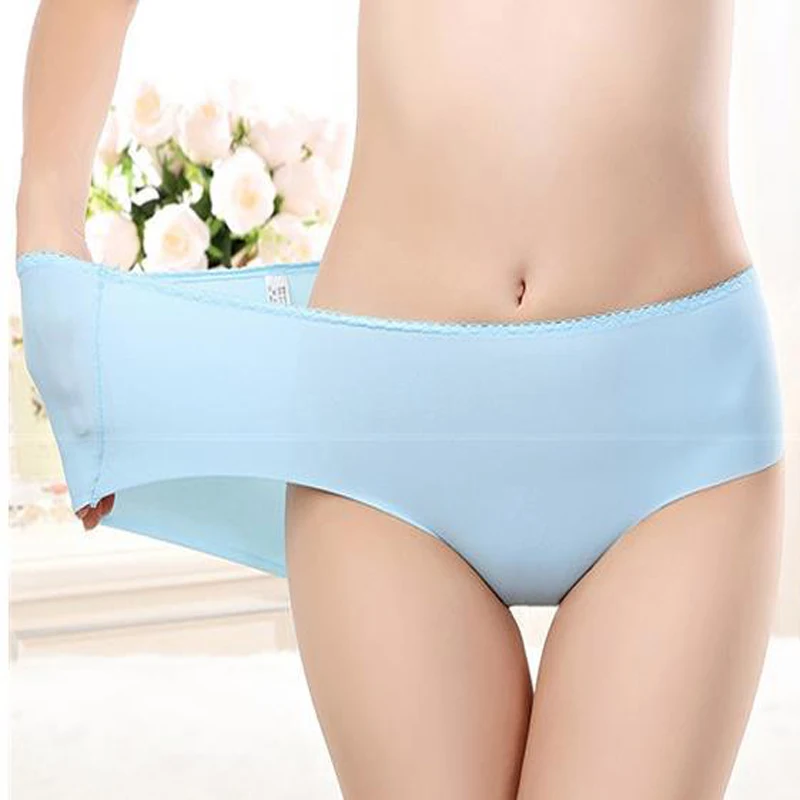 AQ184 New Fabric Ultra-thin Traceless Women's Underwear Sexy Women Seamless Panties Solid Comfortable Briefs Underpants
AQ184 New Fabric Ultra-thin Traceless Women's Underwear Sexy Women Seamless Panties Solid Comfortable Briefs Underpants