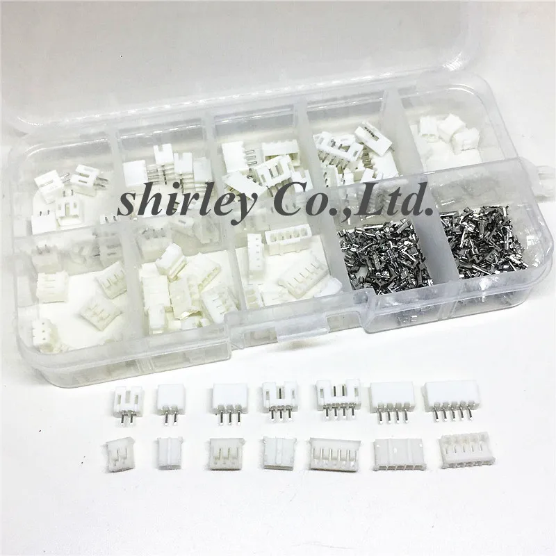 230pcs PH2.0 2p 3p 4p 5 pin 2.0mm Pitch Terminal Kit / Housing / Pin Header JST Connector Wire Connectors Adaptor PH Kits
230pcs PH2.0 2p 3p 4p 5 pin 2.0mm Pitch Terminal Kit / Housing / Pin Header JST Connector Wire Connectors Adaptor PH Kits