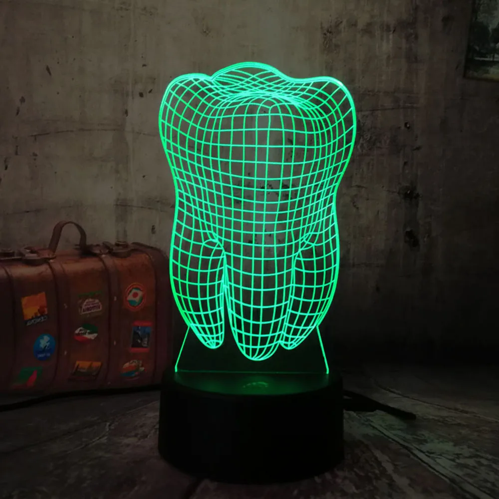 New 3D Tooth Teeth LED Night Light Colorful Dentist Dentistry Decoration Bedroom Touch Table Cool Lamp Birthday Christmas toys
New 3D Tooth Teeth LED Night Light Colorful Dentist Dentistry Decoration Bedroom Touch Table Cool Lamp Birthday Christmas toys