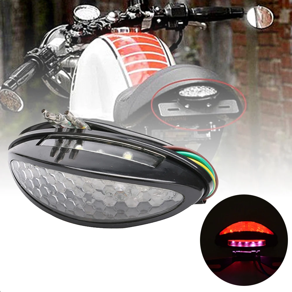 SPEEDPARK Universal 12V 14 LED Motorcycle ATV Tail Light Rear Plate Turn Signal Stop Light
SPEEDPARK Universal 12V 14 LED Motorcycle ATV Tail Light Rear Plate Turn Signal Stop Light