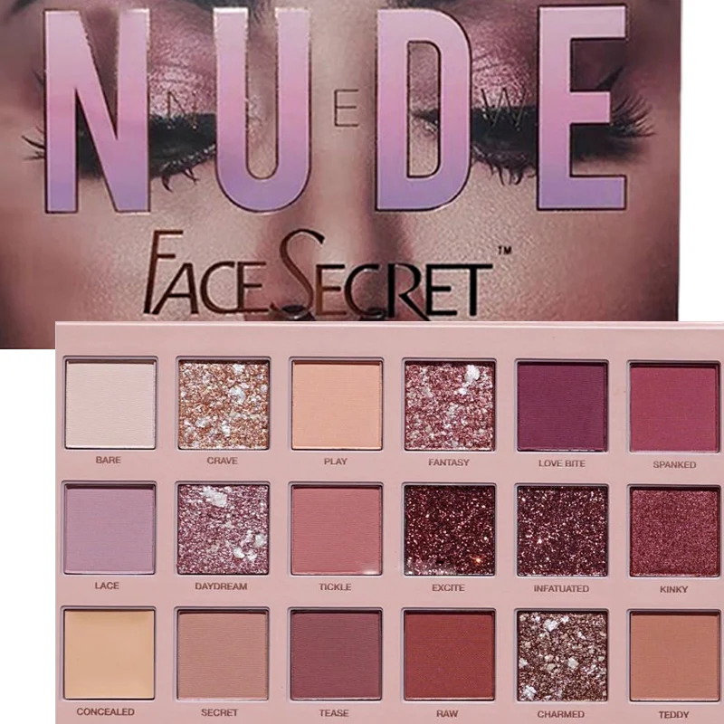 ICYCHEER New Nude Makeup Giltter Eye Shadow Palette Creations 18 Colors Shimmer Eyeshadow Makeup Eyeshadow Palette
ICYCHEER New Nude Makeup Giltter Eye Shadow Palette Creations 18 Colors Shimmer Eyeshadow Makeup Eyeshadow Palette