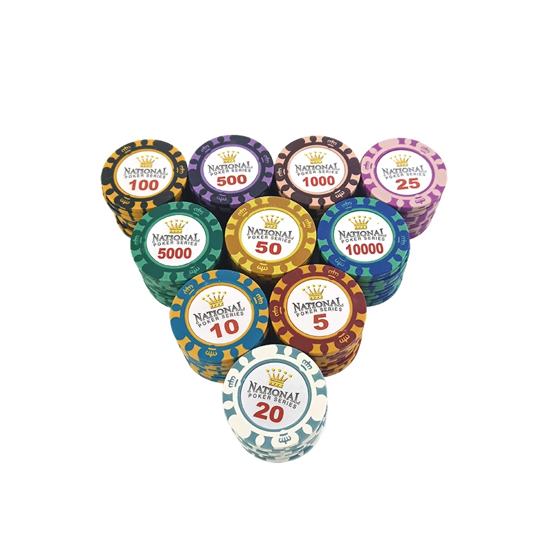 Yernea 25PCS/Lot Poker Chips 14g Crown Sticky Clay Coin Baccarat Texas Hold'em Poker set For Game Play Chips Color Crown Yernea
Yernea 25PCS/Lot Poker Chips 14g Crown Sticky Clay Coin Baccarat Texas Hold'em Poker set For Game Play Chips Color Crown Yernea