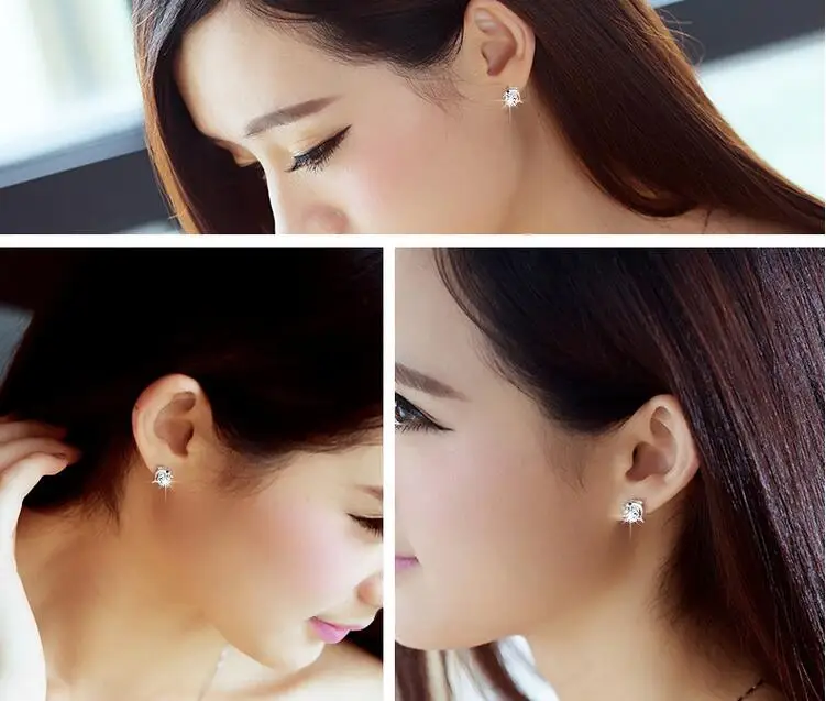 LycorisSmart Lovely Crystal Eye Dolphin CZ Stud Earrings Women's 925 Sterling Silver Jewelry
LycorisSmart Lovely Crystal Eye Dolphin CZ Stud Earrings Women's 925 Sterling Silver Jewelry