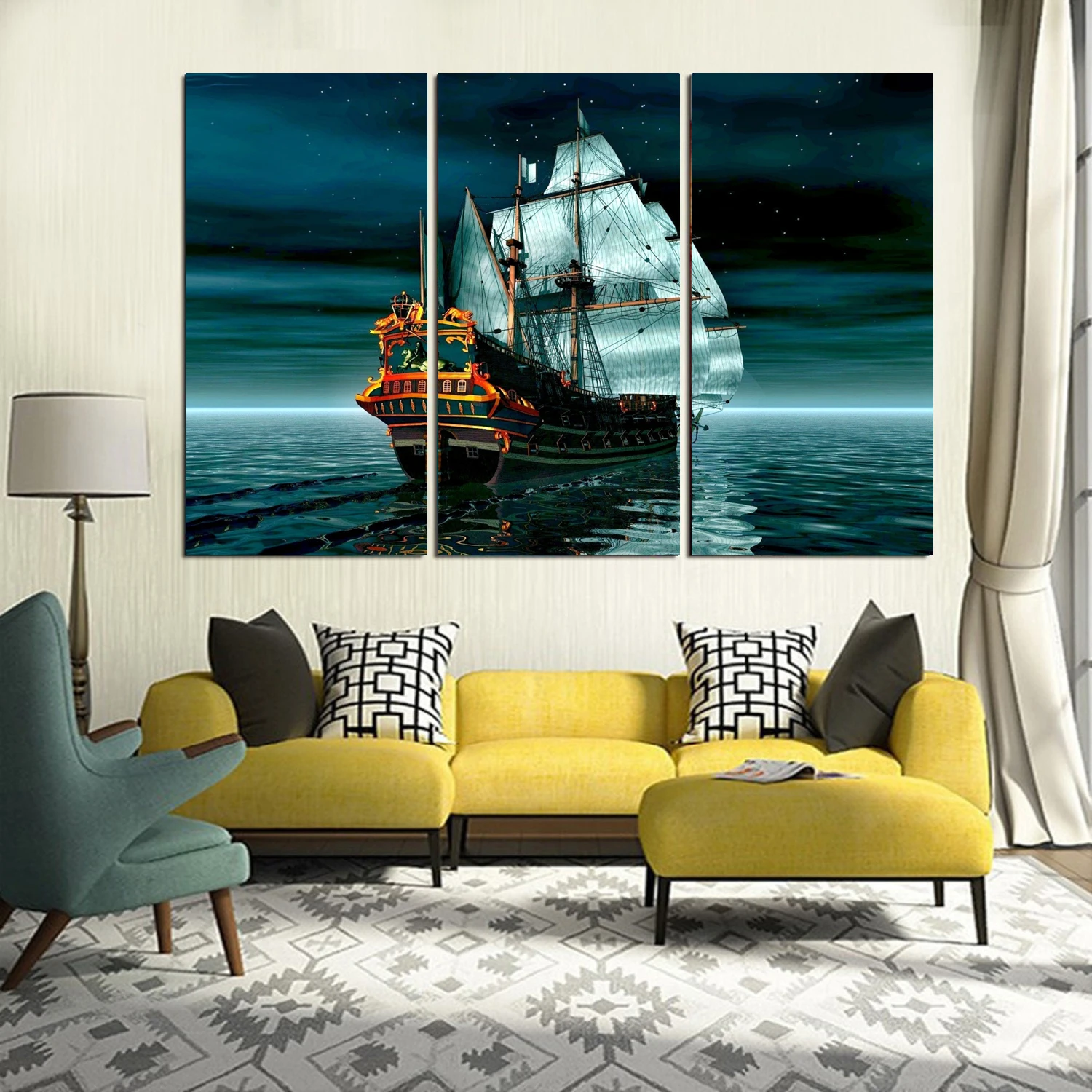 Drop shipping 3 Panel printed painting Seascape painting Wall Art Picture Home Decoration Living Room Modern painting LS369
Drop shipping 3 Panel printed painting Seascape painting Wall Art Picture Home Decoration Living Room Modern painting LS369