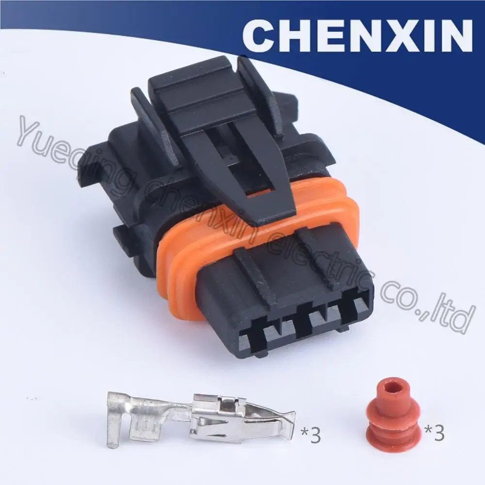 Black 3pins car waterproof auto connector 3.5 female (no outer ring) efi series 1928404074 368161-1
Black 3pins car waterproof auto connector 3.5 female (no outer ring) efi series 1928404074 368161-1