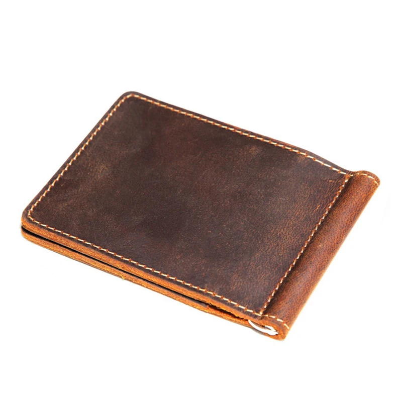 Crazy Horse material Men Money Clips Wallet Slim Multifunctional Money Holder Wallet Designer New Mens Purses Money Clip
Crazy Horse material Men Money Clips Wallet Slim Multifunctional Money Holder Wallet Designer New Mens Purses Money Clip