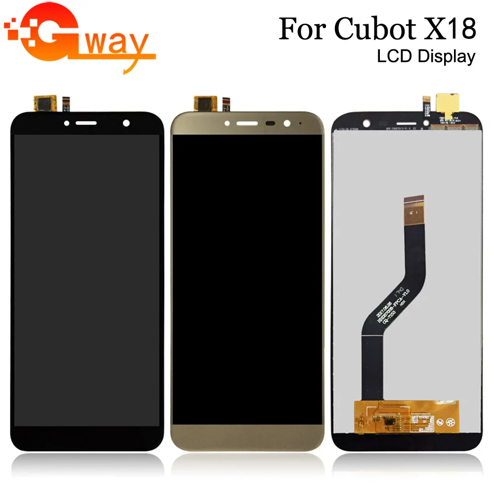 For 5.7 inch Cubot X18 LCD Display+Touch Screen 100% Tested Screen Digitizer Assembly Replacement+Free Tools
For 5.7 inch Cubot X18 LCD Display+Touch Screen 100% Tested Screen Digitizer Assembly Replacement+Free Tools