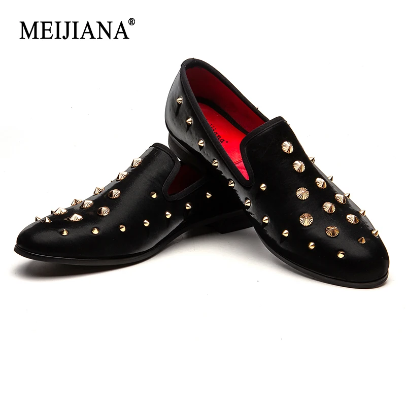 MEIJIANA Driving Travel Casual Shoes Fashion Luxury Brand Black Men Shoes 2019 New Men's Loafers Dinner Shoes Metal Rivet
MEIJIANA Driving Travel Casual Shoes Fashion Luxury Brand Black Men Shoes 2019 New Men's Loafers Dinner Shoes Metal Rivet