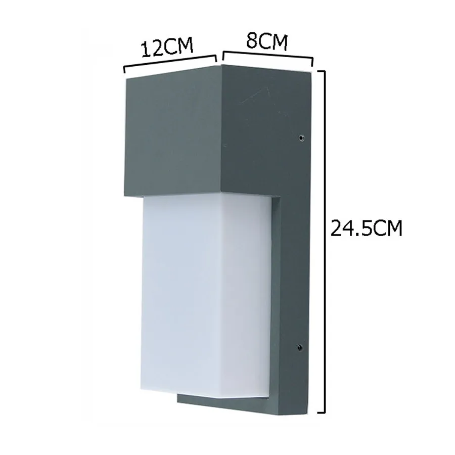Thrisdar 10W Waterpoof Led Wall Lamp Outdoor Garden Porch Light IP54 Modern Villa Courtyard Gateway Aisle Wall Sconces
Thrisdar 10W Waterpoof Led Wall Lamp Outdoor Garden Porch Light IP54 Modern Villa Courtyard Gateway Aisle Wall Sconces