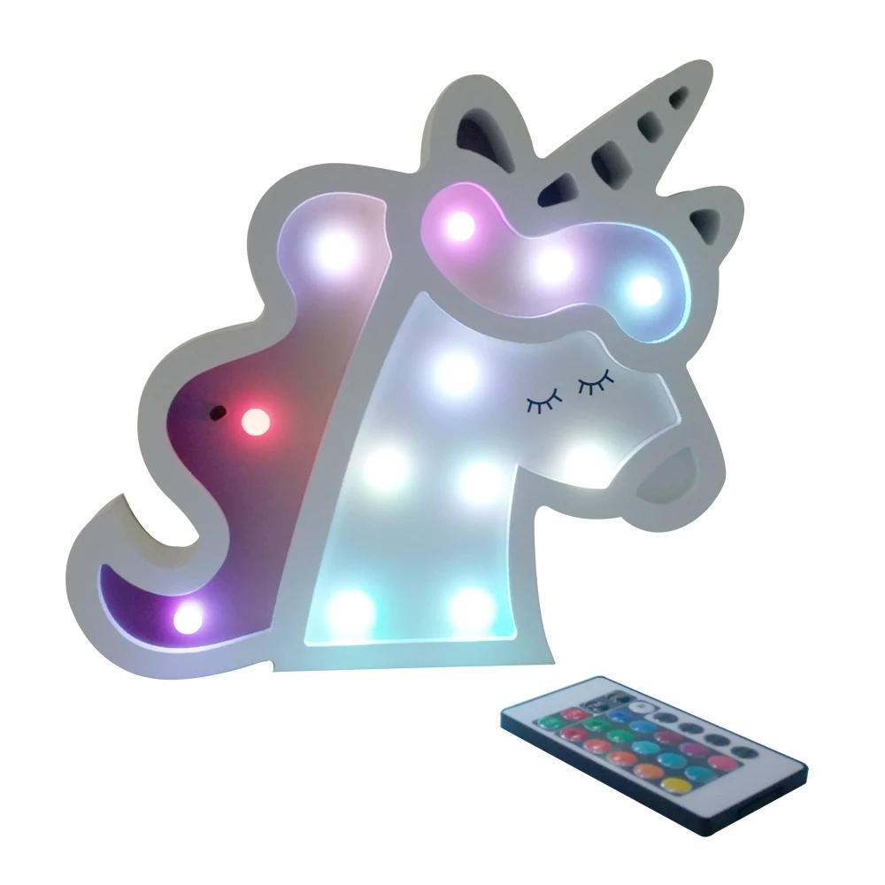 Chi-buy Wood Color Changing Unicorn Shape Light Timed Night Light LED Unicorn Logo with remote control USB+Battery Power
Chi-buy Wood Color Changing Unicorn Shape Light Timed Night Light LED Unicorn Logo with remote control USB+Battery Power