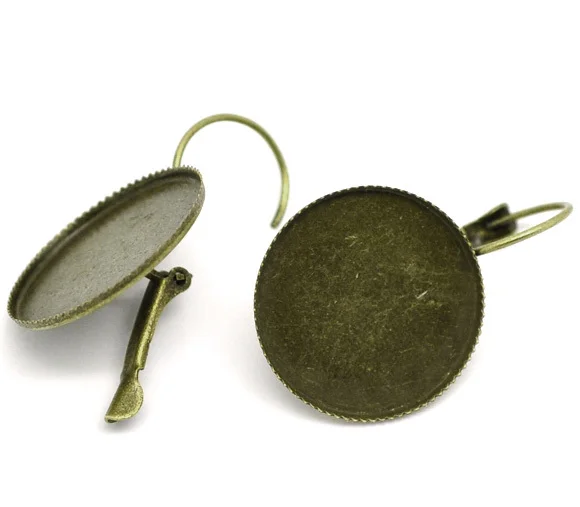 20Pcs Earring Clips Ear For 20mm Cameo Settings Round Metal Bronze Tone Jewelry DIY Making Findings Charms 33x21mm
20Pcs Earring Clips Ear For 20mm Cameo Settings Round Metal Bronze Tone Jewelry DIY Making Findings Charms 33x21mm