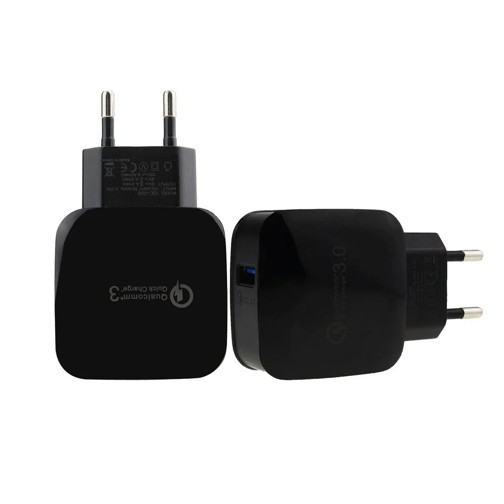 QC3.0 быстро Зарядное устройство адаптер + Тип C данных USB для huawei p smart Honor 10 9 8 V10 V9 V8