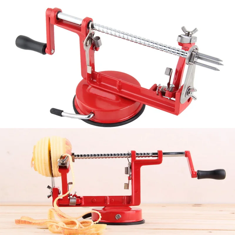 3 in 1 Fruit Vegetable Apple Potato Peeler Corer Slicer Slicing Machine Stainless Steel Creative Home Kitchen Tool
3 in 1 Fruit Vegetable Apple Potato Peeler Corer Slicer Slicing Machine Stainless Steel Creative Home Kitchen Tool