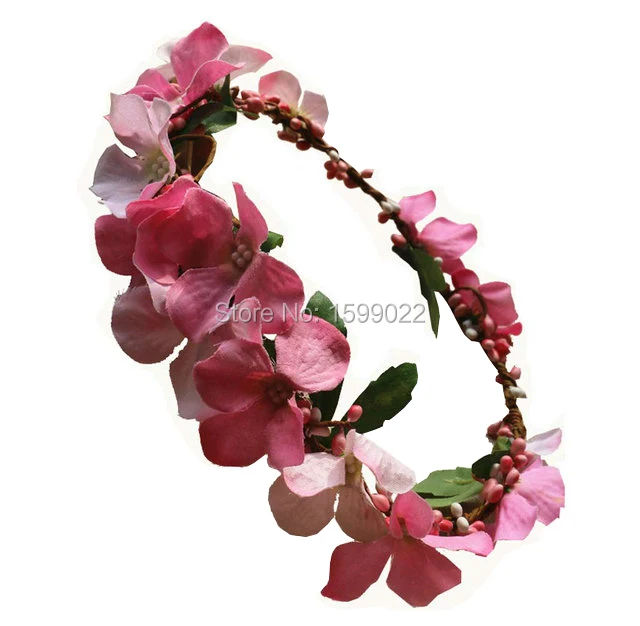 Artificial Hydrangea Flower Halo Headband Head Flowers Crown Wedding Hair Accessories for Women Brides Pink Diy Rustic Headpiece
Artificial Hydrangea Flower Halo Headband Head Flowers Crown Wedding Hair Accessories for Women Brides Pink Diy Rustic Headpiece