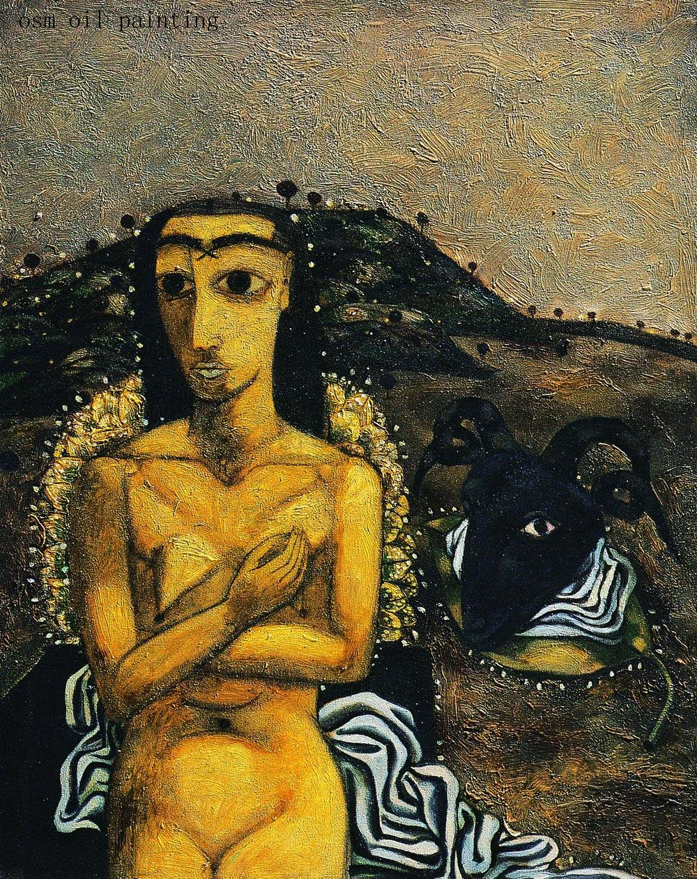 High Skill Hand Painted Nude Pictures Egypt Figure Wall Art Home Decoration Oil Painting on Canvas Modern Abstract Portrait
High Skill Hand Painted Nude Pictures Egypt Figure Wall Art Home Decoration Oil Painting on Canvas Modern Abstract Portrait