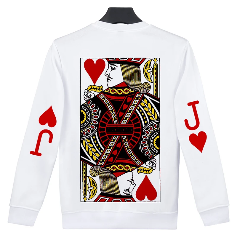 Spring Autumn 3d Hoodies Poker Playing Cards Fashion Men Women Capless Sweatshirts Top Casual Long Sleeve 3D Hoodie Pullover 4XL
Spring Autumn 3d Hoodies Poker Playing Cards Fashion Men Women Capless Sweatshirts Top Casual Long Sleeve 3D Hoodie Pullover 4XL