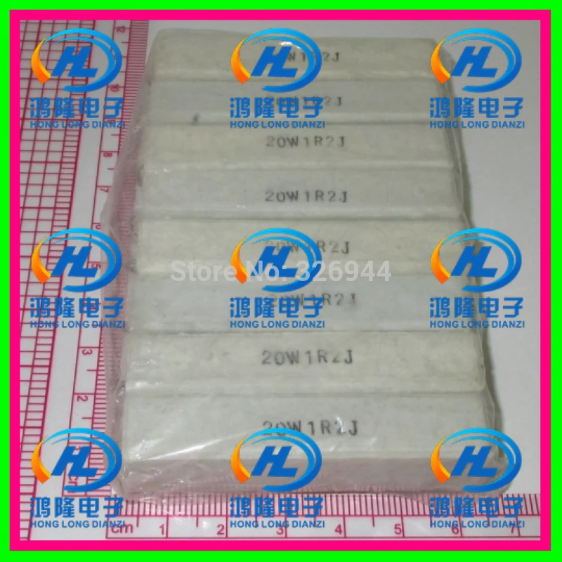 (10pcs/lot) 20W 1.2 ohm +/-5% Horizontal cement resistor / 20W 1R2J ohm 5% Cement resistance / 20W 1.2RJ Ceramic resistor
(10pcs/lot) 20W 1.2 ohm +/-5% Horizontal cement resistor / 20W 1R2J ohm 5% Cement resistance / 20W 1.2RJ Ceramic resistor