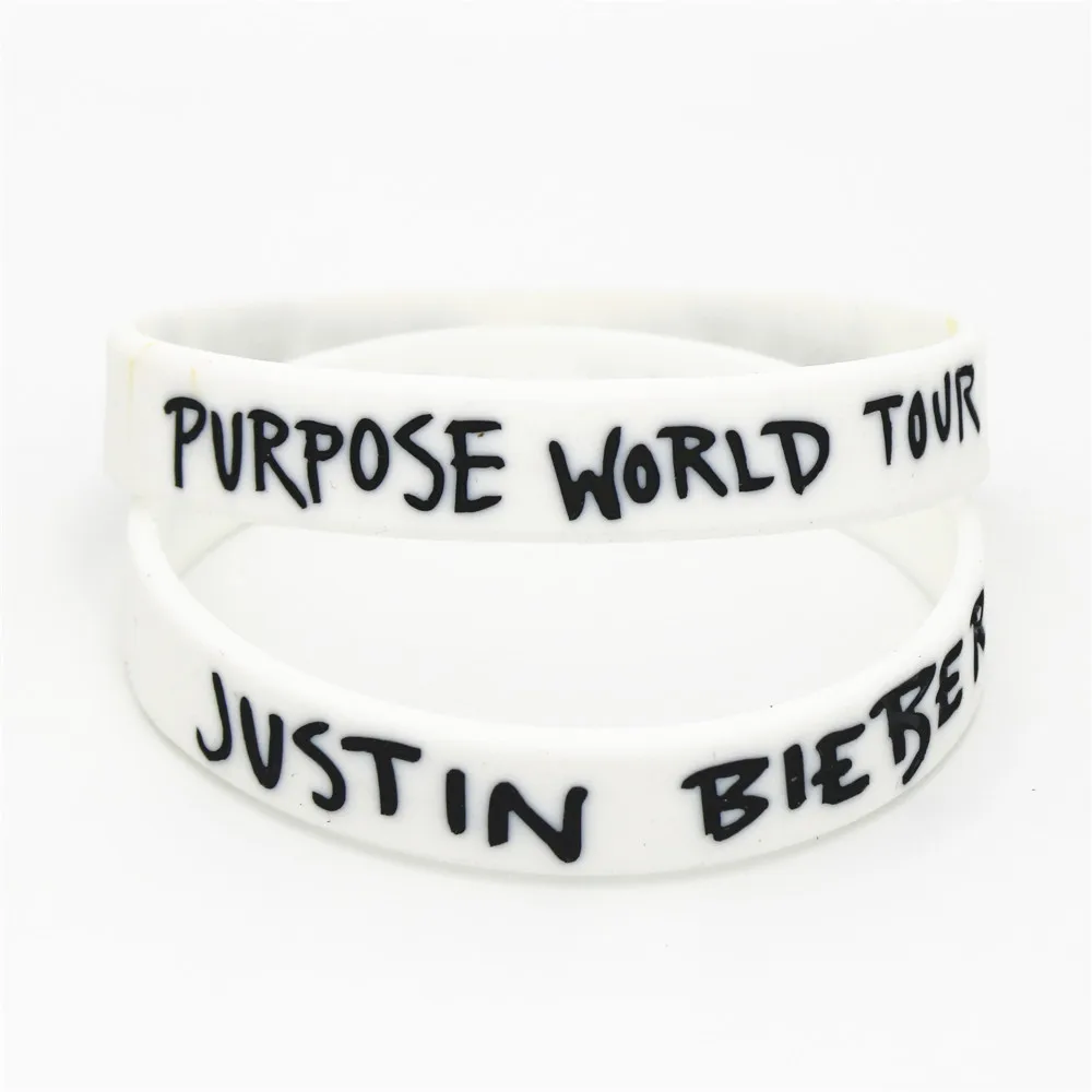 1PC Hot Sale Justin Bieber Wristbands White Purpose World Tour Justin Bieber Silicone Bracelets &Bangles For Music Fans SH077
1PC Hot Sale Justin Bieber Wristbands White Purpose World Tour Justin Bieber Silicone Bracelets &Bangles For Music Fans SH077