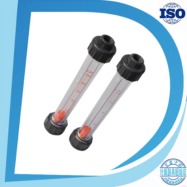 LZB15S водный ротаметр Диапазон потока 3 30л/ч с длинной трубкой без guiderod|rotameter flow|water