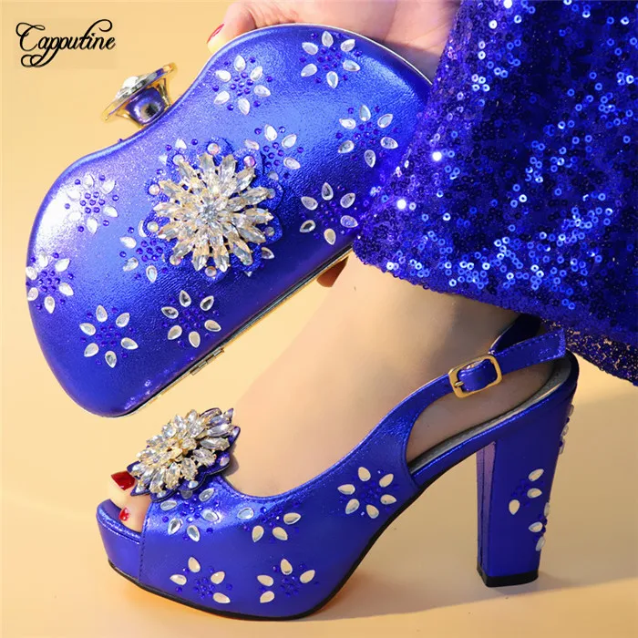 Luxury royal blue women shoes and purse bag set fashion summer ladies sandals matching with handbag pumps clutch A233 11cm
Luxury royal blue women shoes and purse bag set fashion summer ladies sandals matching with handbag pumps clutch A233 11cm