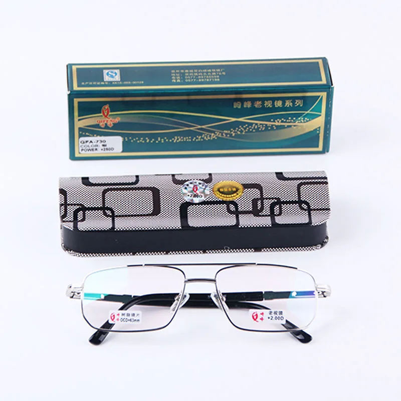 Classic Men Alloy Full Rim Reading Glasses High Clear Coating Anti Scratchc Strength+1.0+1.5+2.0+2.5+3.0+3.5+4.0 Y930
Classic Men Alloy Full Rim Reading Glasses High Clear Coating Anti Scratchc Strength+1.0+1.5+2.0+2.5+3.0+3.5+4.0 Y930