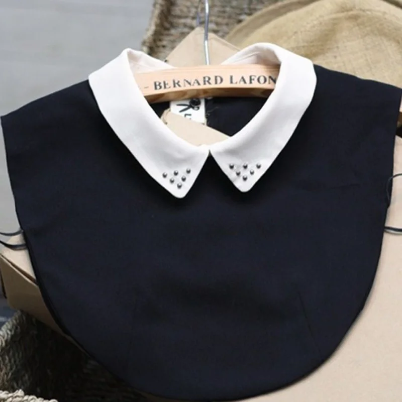 Chiffon Beaded Retro Fake Spring Half Collar Shirt super pearl shirt Detachable False Collar faux col chemisie Vintage Lapel
Chiffon Beaded Retro Fake Spring Half Collar Shirt super pearl shirt Detachable False Collar faux col chemisie Vintage Lapel