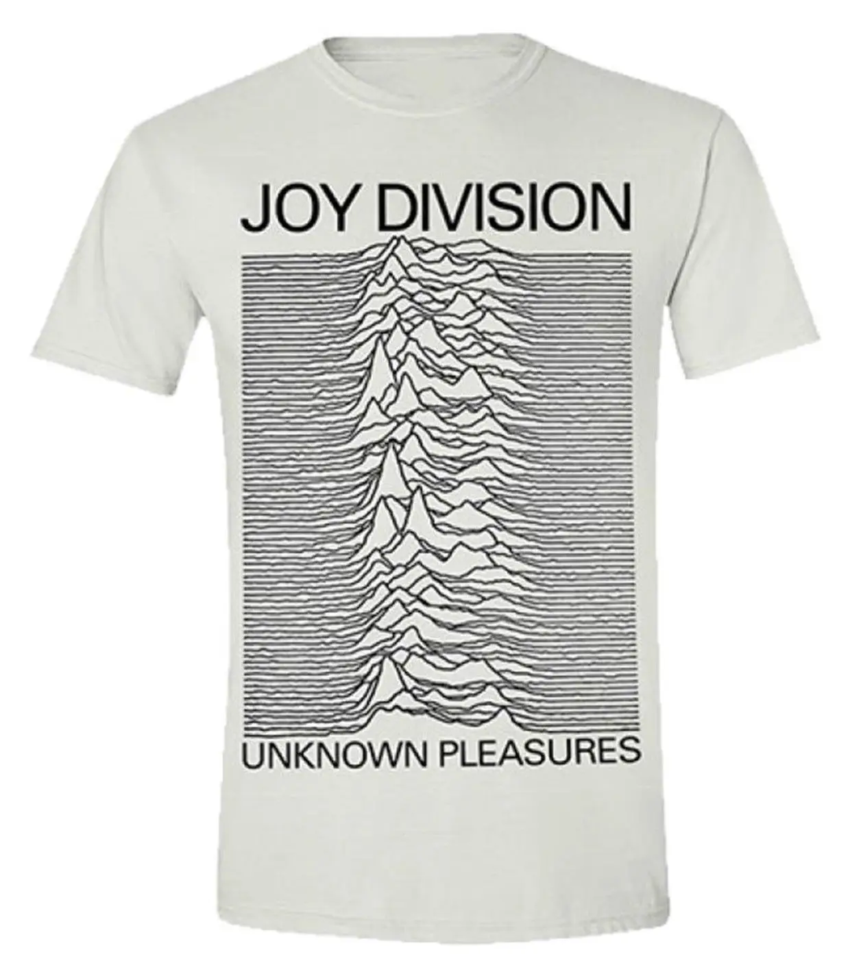 Футболка Joy Division Unknown Pleasures (White) новая и официальная! Удобная футболка