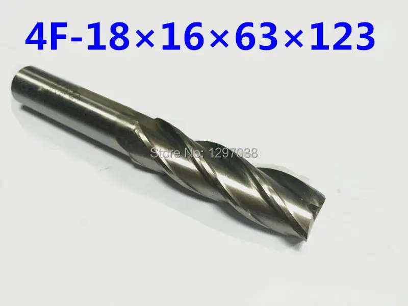 2PCS CNC cutter machine tool Super-hard HSS M2AL 4flute dia 18*16*63*123mm Lengthen endmill All grinding milling cutter 
2PCS CNC cutter machine tool Super-hard HSS M2AL 4flute dia 18*16*63*123mm Lengthen endmill All grinding milling cutter