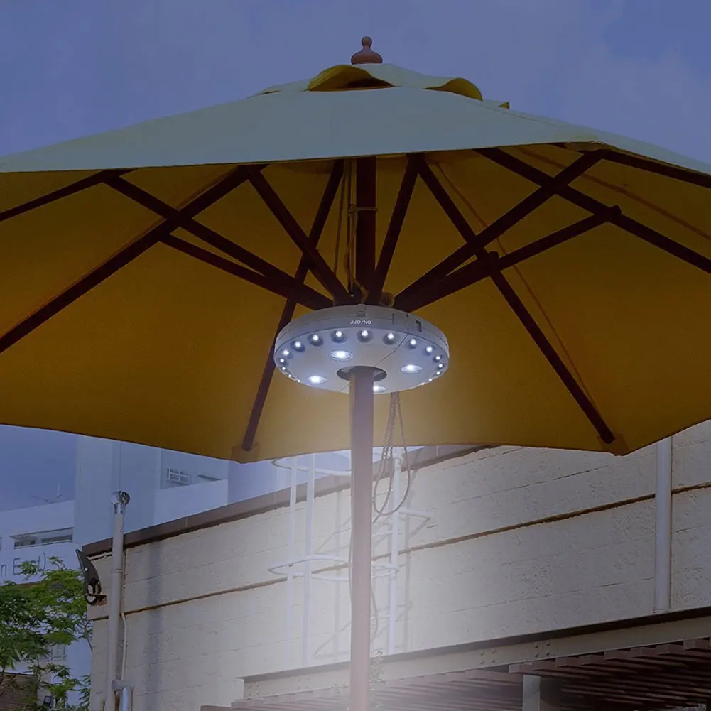 Wireless Outdoor Yard Lawn Night Light Cordless 28LED 3Mode Patio Umbrella Pole Light Camping Tent Lamp Black / White Garden
Wireless Outdoor Yard Lawn Night Light Cordless 28LED 3Mode Patio Umbrella Pole Light Camping Tent Lamp Black / White Garden