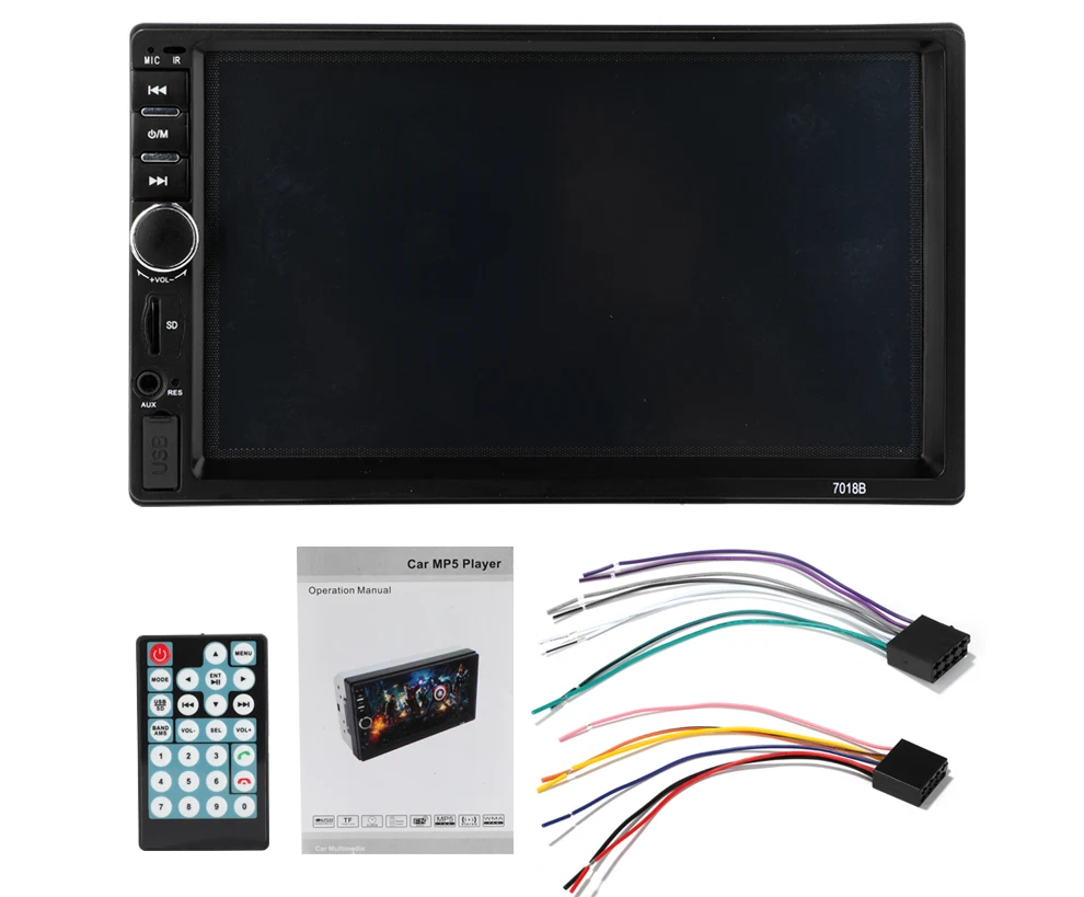 2din 7 inch autoradio LCD Touch car radio player auto audio bluetooth Multimedia Player 7018B USB Car Stereo MP5 Player
2din 7 inch autoradio LCD Touch car radio player auto audio bluetooth Multimedia Player 7018B USB Car Stereo MP5 Player
