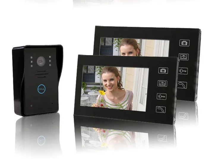 New Arrival 2.4G Wireless Video Door Phone Intercom Doorbell Camera with 7" LCD TOUCH Monitor ,TAKING PHOTOS 1v2
New Arrival 2.4G Wireless Video Door Phone Intercom Doorbell Camera with 7" LCD TOUCH Monitor ,TAKING PHOTOS 1v2